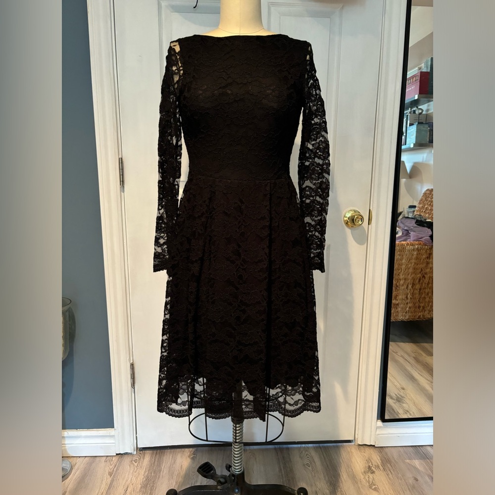 NGSTYLE Black Lace Dress Size S